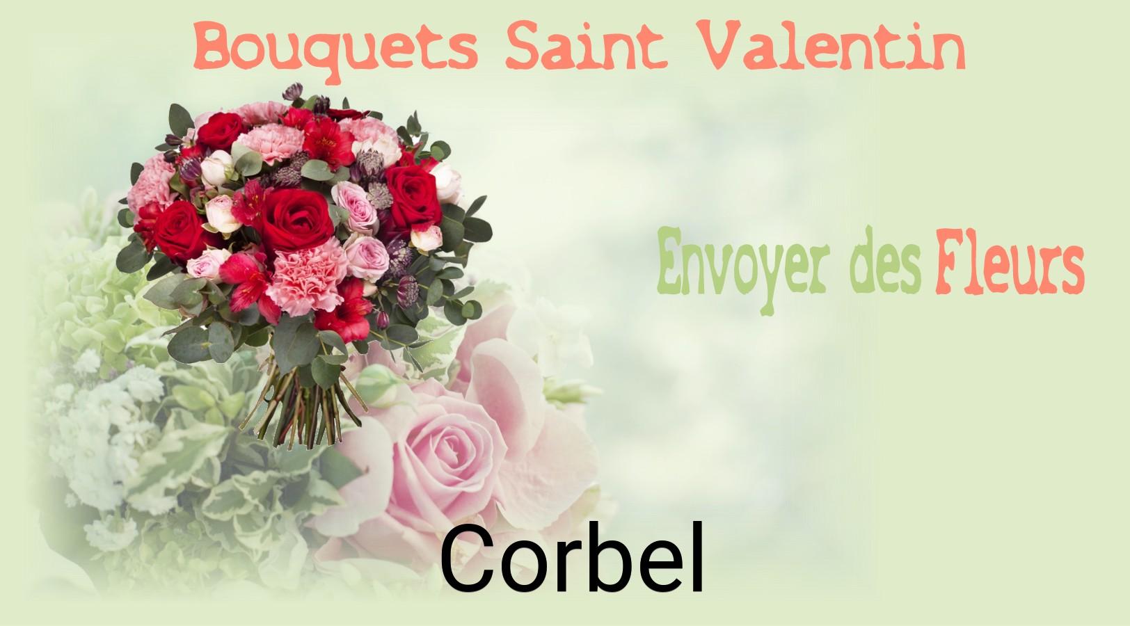 Roses de Saint-Valentin livrées à Corbel